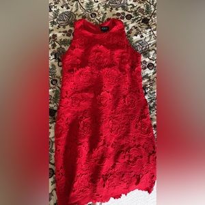 Jcrew red dress size 12 never worn!